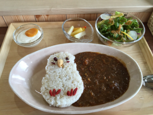 ひよりちゃんカレー食べて来ましたー