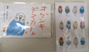 鳥グッツのギャラリーで買いました