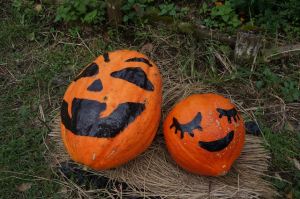 グリーン牧場ではハロウィン一色でした。