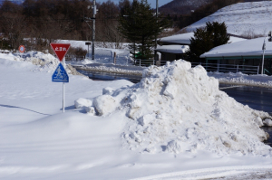 雪崩がおきそう