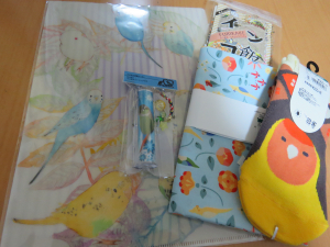 ウロコグッズはなかなかないね