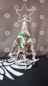 小さなクリスマスツリーの飾にもなります