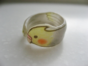 オカメインコのリング：￥800