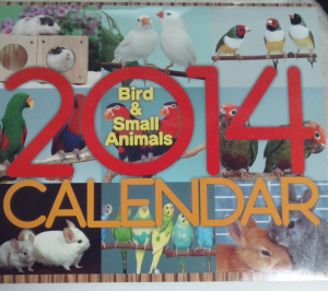 鳥と小動物カレンダー