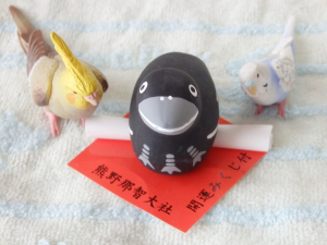 けんちゃんさんに、八咫烏パワー！！！
