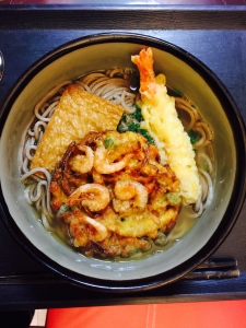 年越し蕎麦です。メッチャ美味しかった