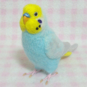 【小鳥屋さんの羊毛インコ】セキセイ 
