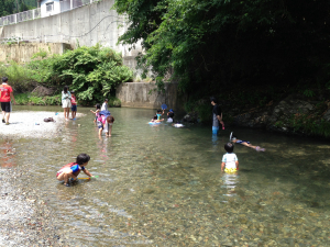 人少なで水がキレイ