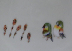 何の鳥かな？色は違うけど雀っぽい？