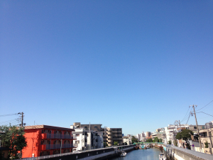 東京大田区の空です