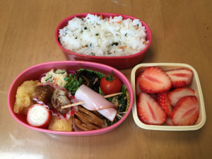 娘のお弁当♪