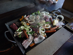 焼肉、おいしかった〜♪