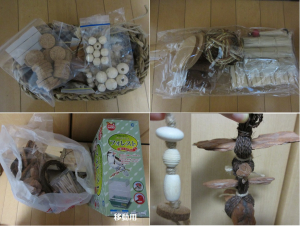 作成予備軍と作成品