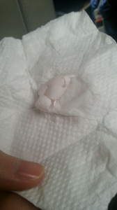 取り出せました。
